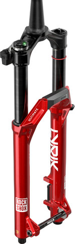 RockShox Horquilla Lyrik Ultimate Flight Attendant 29" - electric red-gloss | 160 mm | 44 mm | 15 mm Eje Pasante | 29" | 1 1/8" - 1,5" tapered | 110 mm