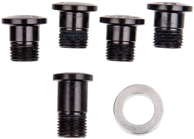 Juego de tornillos de plato para Super Record Modelo 2011-2014 - negro/universal