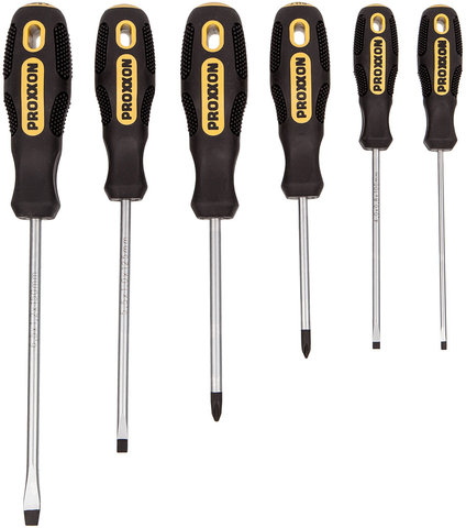 Proxxon Screwdriver Set Flex-Dot® - 6-pieces - black-yellow/universal