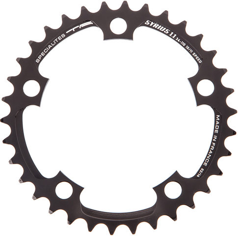 TA Syrius 11 Chainring, 5-arm, Inner, 110 mm BCD - black/34 tooth