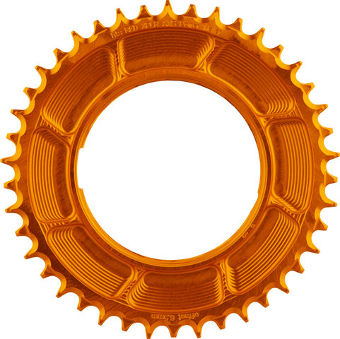 Garbaruk Plateau Thread Mount pour SRAM RED XPLR AXS PM Rond - orange | 42 | 42 