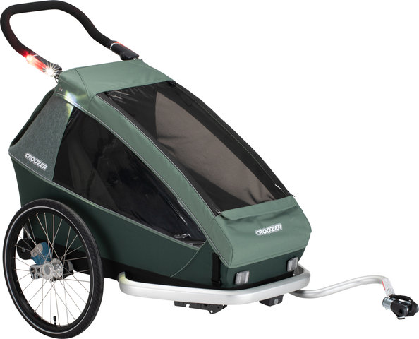 Croozer Remolque para niños Kid Vaaya 1 - jungle green/20"