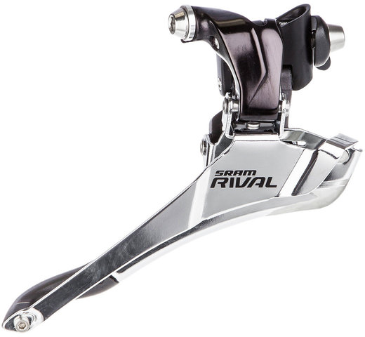 SRAM Rival 22 Yaw Front Derailleur - black anodized/braze-on