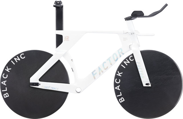 Factor Hanzo Track Rahmenkit mit Zero Track Laufradsatz - white/M/L/46 mm