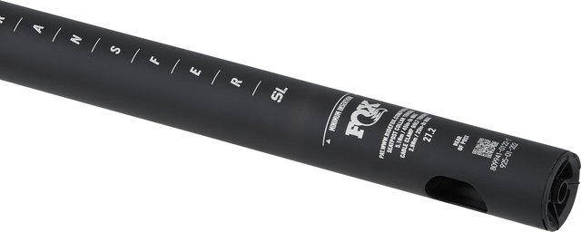 Fox Racing Shox Transfer SL 27.2 Performance Elite 70 mm Seatpost - 2022 Model - black ano/370 mm/27,2 mm/0 mm/Without