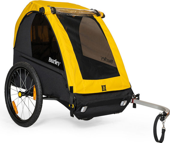 Burley Remolque para niños Bee Double - amarillo-negro | 20"