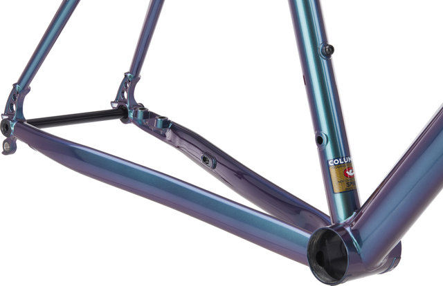 Cinelli Nemo TIG Road Disc II Frame Kit - green-pink/1 1/8" - 1,5" tapered/M/45 mm