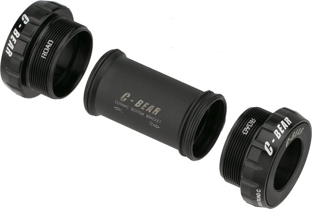 C-BEAR BSA Shimano Cyclocross Bottom Bracket - black/BSA
