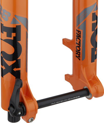 Fox Racing Shox 38 Float 27,5" GRIP2 Factory Boost Federgabel - shiny orange/15 mm Steckachse/170 mm/44 mm/1 1/8" - 1,5" tapered/27,5" (650B)/110 mm