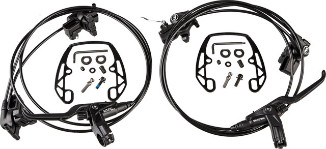 Magura HS 22 EVO2 v+h Set Felgenbremse - schwarz/Set