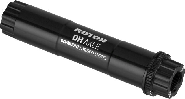 Rotor R-Raptor Kurbel mit DH-Kurbelachse - schwarz | 175,0 mm | ohne Kettenblatt