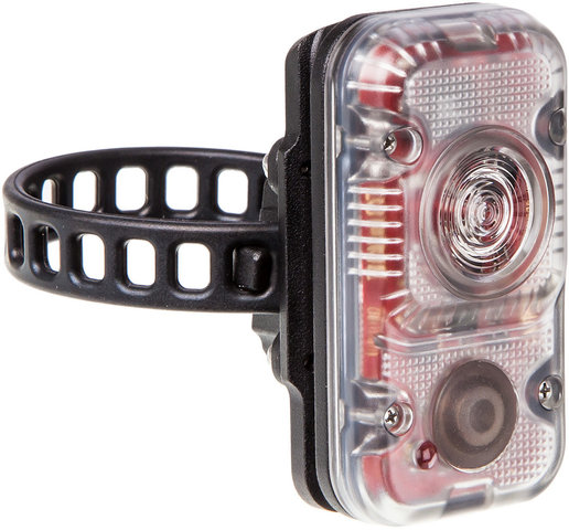 Lampe Arrière Rotlicht avec Feu de Freinage - transparent-noir/160 lumens