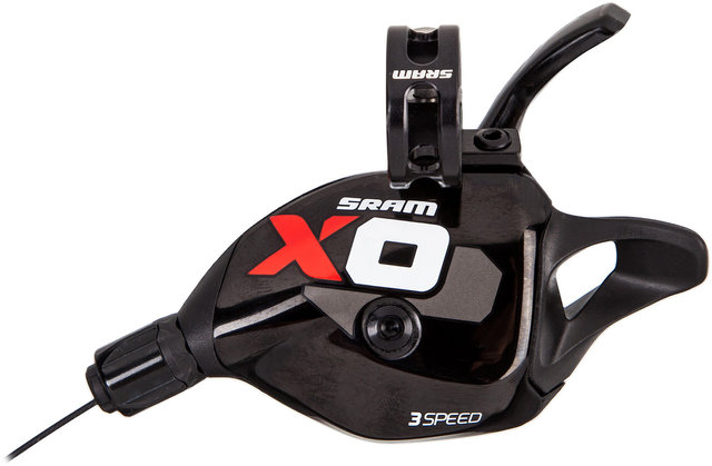 SRAM Levier de Vitesses Trigger X0 2/3/10 vitesses - red/3 vitesses