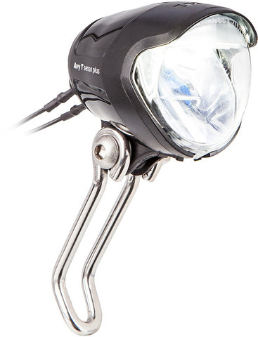 Lampe Avant à LED Lumotec IQ Avy T Senso Plus (StVZO) - noir/universal