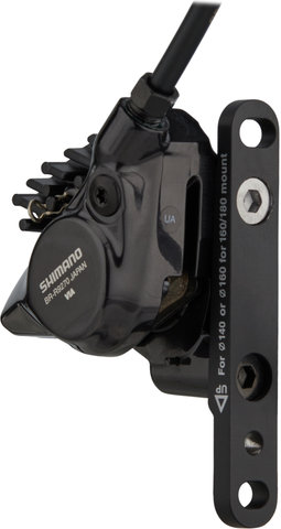Shimano Dura-Ace BR-R9270 + Di2 ST-R9180 Scheibenbremse - schwarz/Vorderrad/Flip-Flop (seitenunspezifisch)