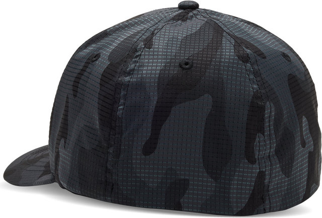 Fox Head Gorra Flexfit Camo Tech - black camo | S/M