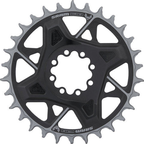 SRAM Chainring T-Type X0 Eagle Transmission Direct Mount 3 mm - black/30 