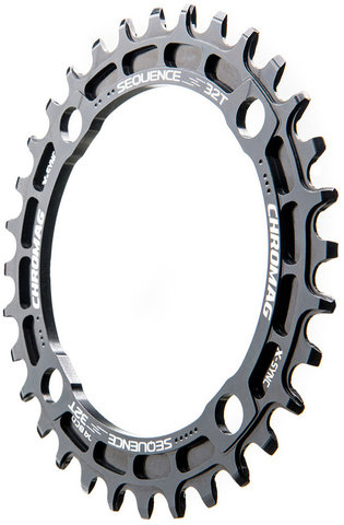 Chromag Sequence SRAM X-Sync Chainring, 4-arm, 104 mm BCD - black/32 tooth
