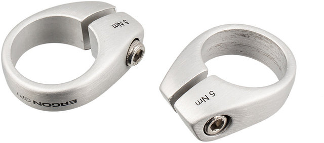 Ergon Lockrings for GP1 BioKork Grips - silver/universal