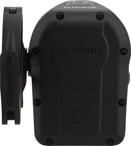 Lupine SL Mono LED Frontlicht für Lenkerhalterung mit StVZO-Zulassung - schwarz/700/35 mm