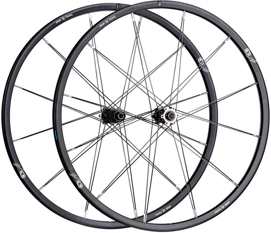 crankbrothers Cobalt 1 Disc 6-bolt 29" Wheelset - black/29" set (front 15mm + rear X-12)