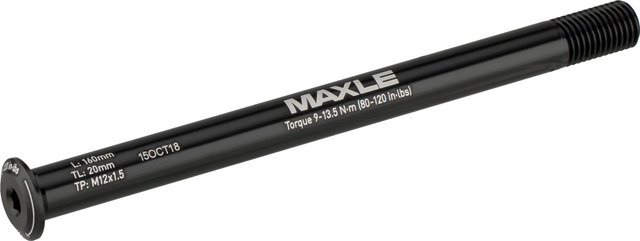 RockShox Axe Traversant Arrière VTT Maxle Stealth - black/12 x 142 mm, 160,0 mm