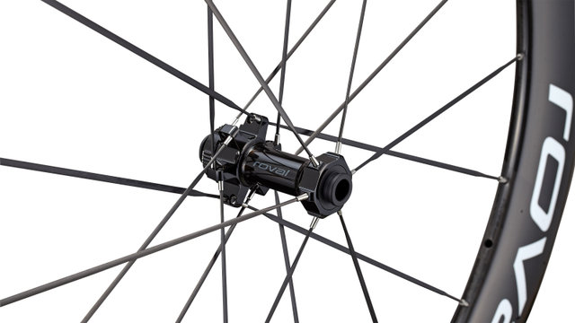 Specialized Rueda Roval Rapide Sprint CLX Carbon Disc Center Lock 28" - gloss carbon-gloss white | sólo rueda delantera | 100 mm | sólo rueda delantera | 28" | sólo rueda delantera | Non Boost