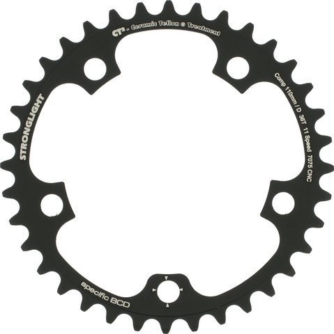Stronglight Plateau CT2 Road Campagnolo 11vit. 5 bras, BCD 110 mm - noir/36 