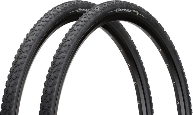 Pirelli Set de 2 cubiertas plegables Cinturato Gravel Mixed Terrain TLR 28" - negro/28 /35 /35-622