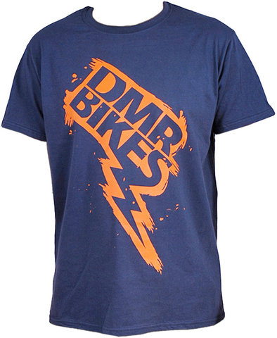 Brush T-Shirt - blue-orange/M