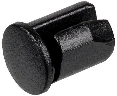 tubus Z-Plug Rohrendstopfen für Gepäckträger - schwarz/0,8 mm x 14 mm