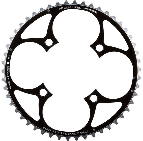 Specialites TA Kettenblatt 42 Zähne – Schwarz, Ø104 Mm, Für Single-Speed & Rohloff Nabenschaltung
