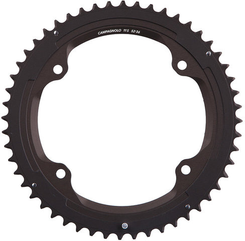Super Record, 11-speed, 4-Arm, 112/145 mm BCD Chainring as of 2015 - grey/52 tooth
