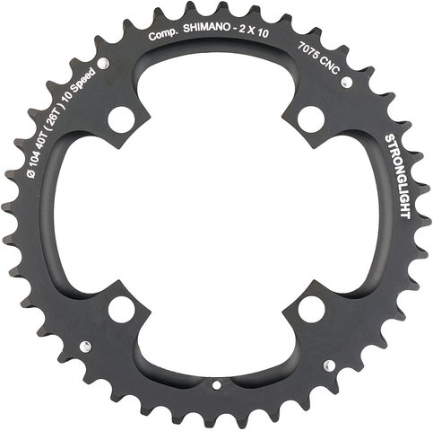 Stronglight Shimano Chainring 10 speed 4 Arm 104 mm BCD bike