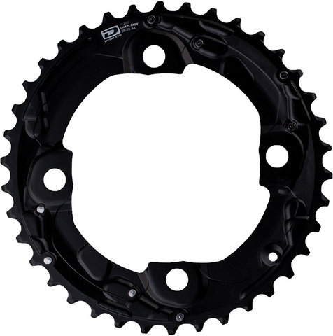 Shimano Deore FC-M615 10-speed Chainring - black/38 tooth