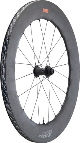 Zipp 858 NSW Carbon Tubeless Disc Center Lock Laufradsatz - black/142 mm/100 mm/28"/SRAM XDR/100 mm/SRAM XDR/100 mm/142 mm