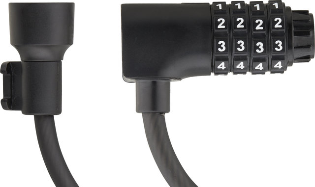 Axa Resolute C8 Cable Lock - black