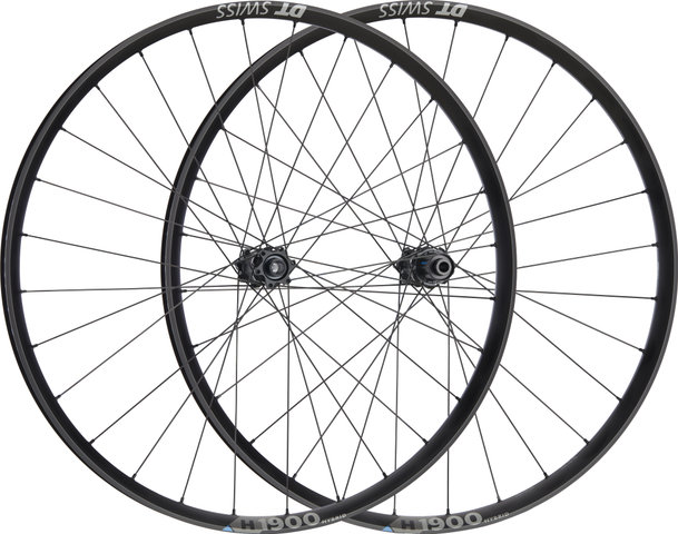 DT Swiss Juego de ruedas H 1900 SPLINE 29" 30 Boost Disc 6 agujeros Hybrid - negro/Shimano MTB/Boost/148 mm/110 mm/Boost/29"/110 mm/Shimano MTB/110 mm/148 mm