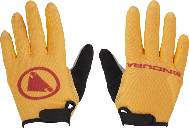 Endura Kids' Hummvee Full Finger Gloves - tangerine/L