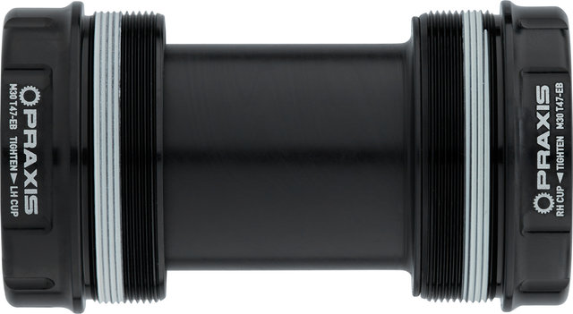 Praxis Works M30 T47 External Bearing Bottom Bracket - black | T47
