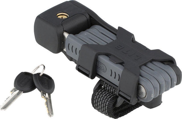 ABUS Candado plegable Bordo Lite Mini 6055K con soporte SH - black/60 