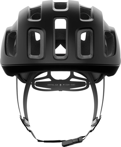 POC Casco Ventral Air MIPS - uranium black matt-fluorescent orange matt | 56 - 61 cm