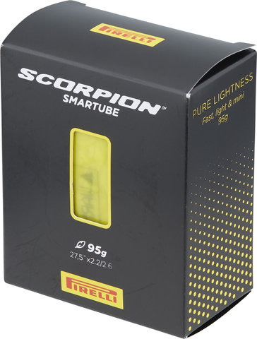Pirelli Cámara de aire Scorpion SmarTube 27,5" - yellow/59-584 a 70-584/Válvula Presta (SV)/27,5 x 2,2-2,6 SV 42 mm/42 