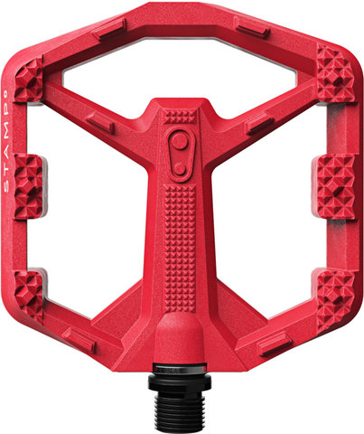crankbrothers Pedales de plataforma Stamp 0 - bright red/101 /102 /small