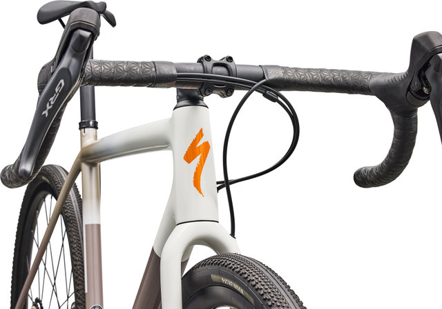 Specialized Bicicleta de gravel Crux Comp Carbon 28" - dune whit-sandstone metallic-desert metallic-orange zest | 175,0 mm | 28" | 50 mm | XXL