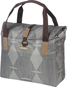 Basil Elegance bicycle shopper - chateau taupe/20 l