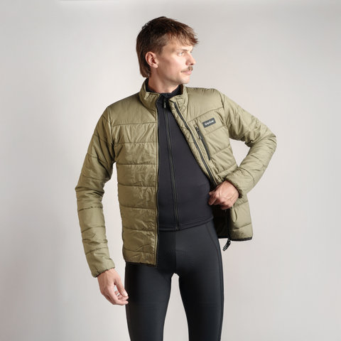 GripGrab EXPLR Insulated Jacket - olive green/M