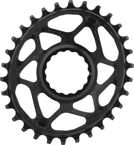 absoluteBLACK Plato Oval Boost para Race Face Cinch 3 mm Offset - black/30 