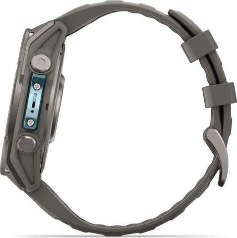 Garmin fēnix 9 AMOLED Sapphire DLC Titan 47 mm Multisport-Smartwatch - kieselgrau-titan