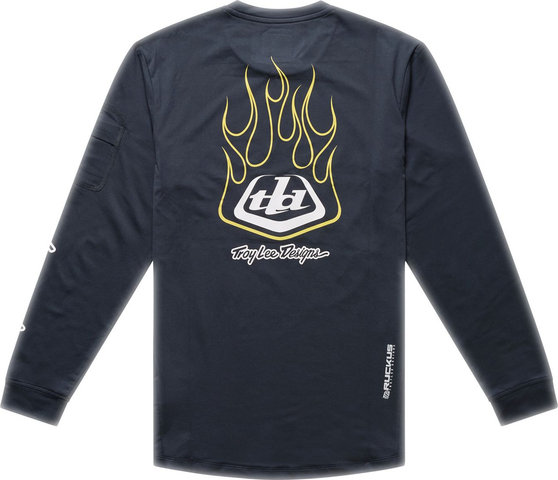 Troy Lee Designs Ruckus Ride Pressed L/S Youth Jersey - carbon | M